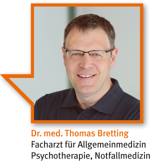 Dr. med. Thomas Bretting, Facharzt für Allgemeinmedizin, Psychotherapie, Notfallmedizin